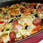 Chicken Frank Pizza recipe