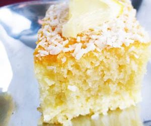 Revani – Greek Semolina Cake with Orange Syrup